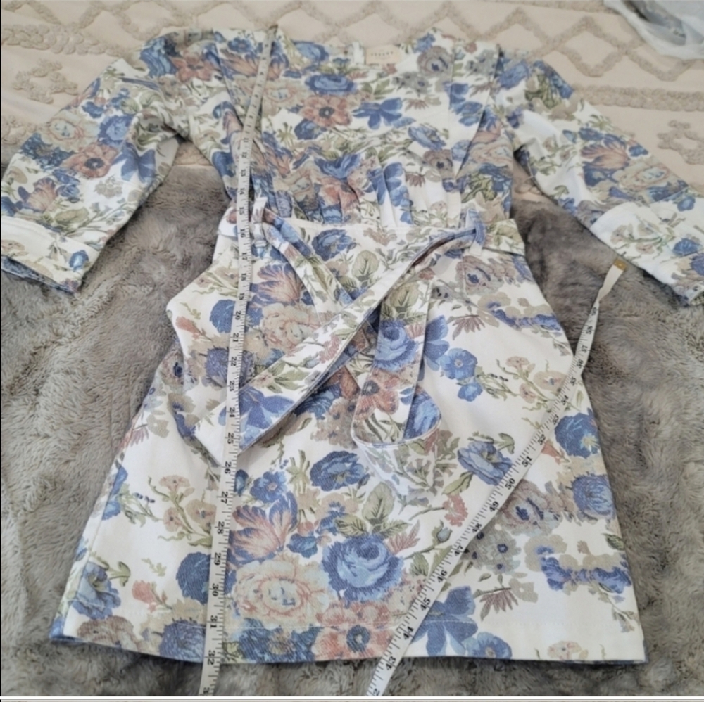 SÉZANE  100% Organic Cotton Denim Mini Dress - Picture 9 of 17